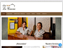 Tablet Screenshot of hotellacasonaiquitos.com.pe